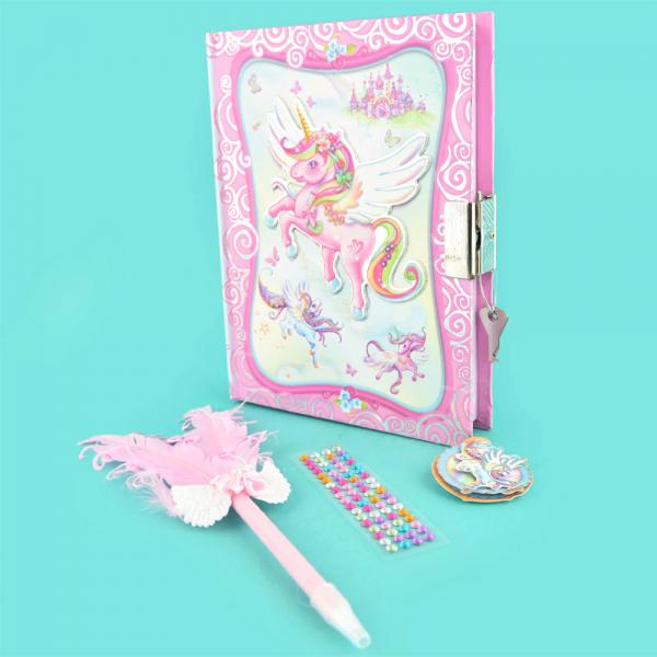 Hot Focus Dagbok-set Enhörning